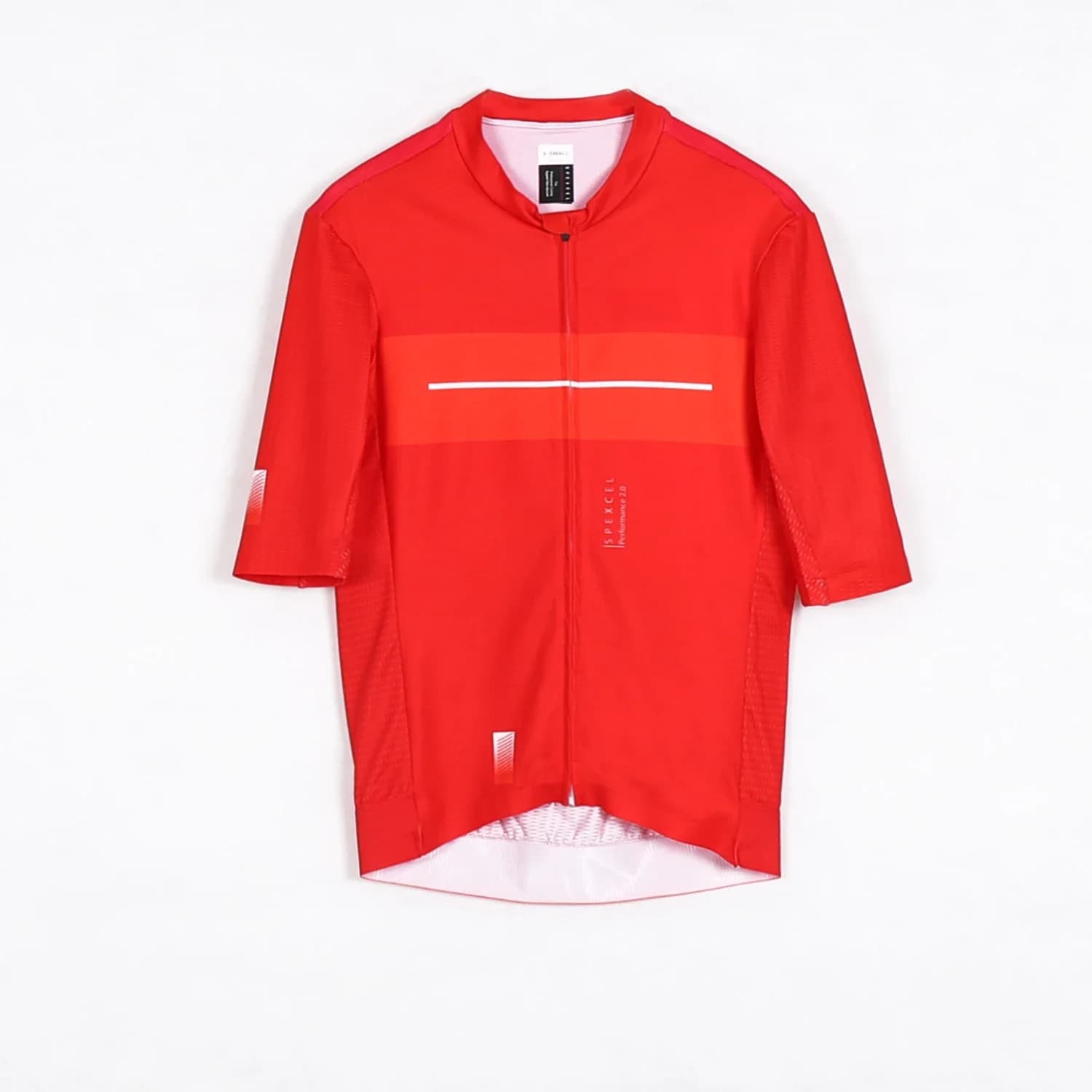 SPEXCEL – maillot de cyclisme léger à manches courtes pour homme et femme, équipement de cyclisme, nouvelle Performance 2021 Pro, coupe aérodynamique, rouge, 2.0