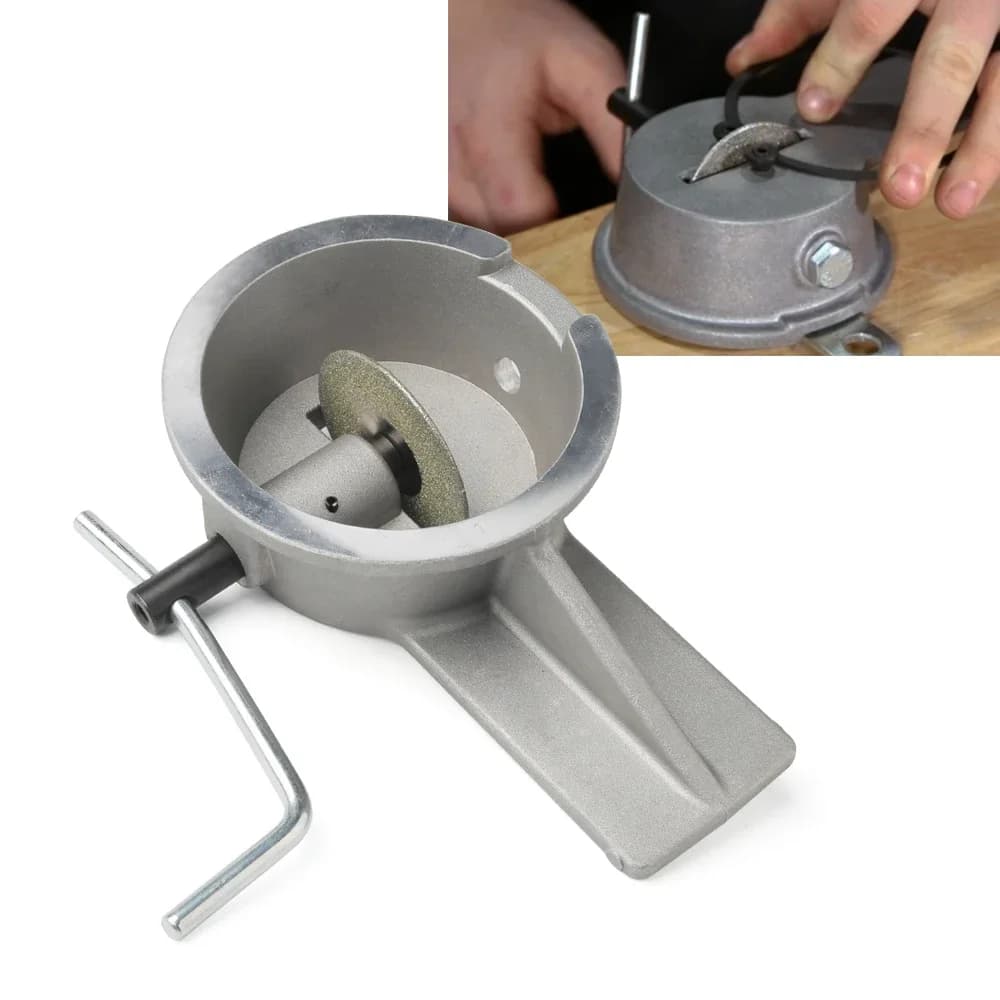 Outil de filet d'espace d'extrémité de segment de piston de précision-accessoire universel pour nettoyer les segments de piston de n'importe quel diamètre