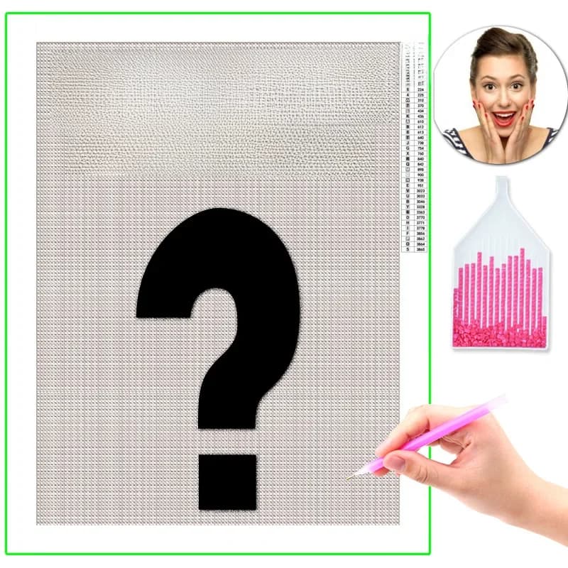 HOMFUN – Peinture diamant personnalisée avec photo, image mystérieuse en strass, broderie 3D, points de croix, à faire soi-même, idéal comme cadeau