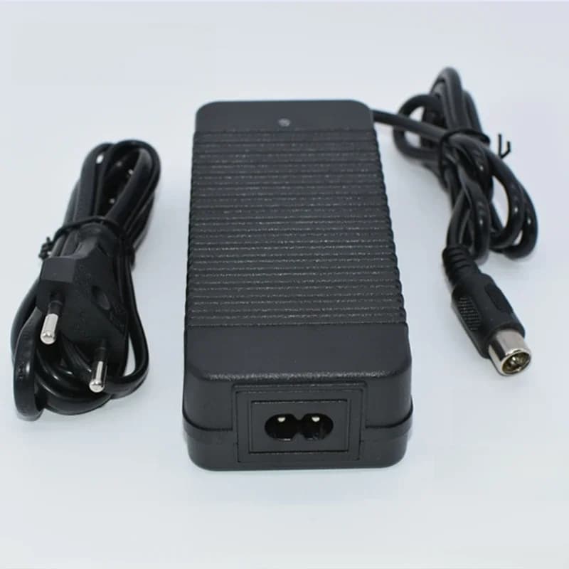 Chargeur 36V RCA 10mm, connecteur Lotus, sortie 42V 2a, pour vélo électrique, Powerboard, batterie au Lithium, Charge pour Scooter