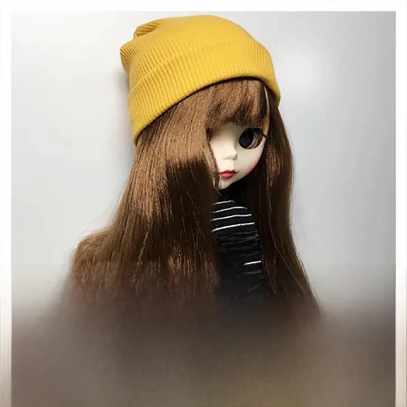 DLBell nouveauté Blythe poupée vêtements décontracté tricoté chapeau pour Blyth poupée pullip Licca, Azone 1/6 poupées accessoires