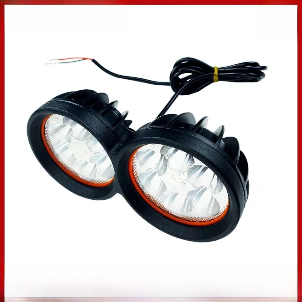Phare avant d'origine Kaabo Warrior Series pour trottinette électrique Kaabo Wolf Warrior X, Wolf Warrior 11, Wolf King+