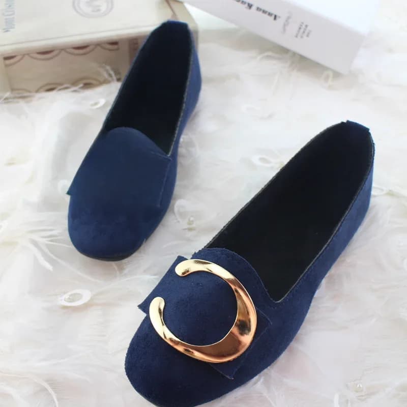 chaussures de marche chaussures fille robes de soirée grande tailleComemore – chaussures de Ballet pour femmes, mocassins à la mode, décontractées et confortables, peu profondes, grande taille 42 43,
