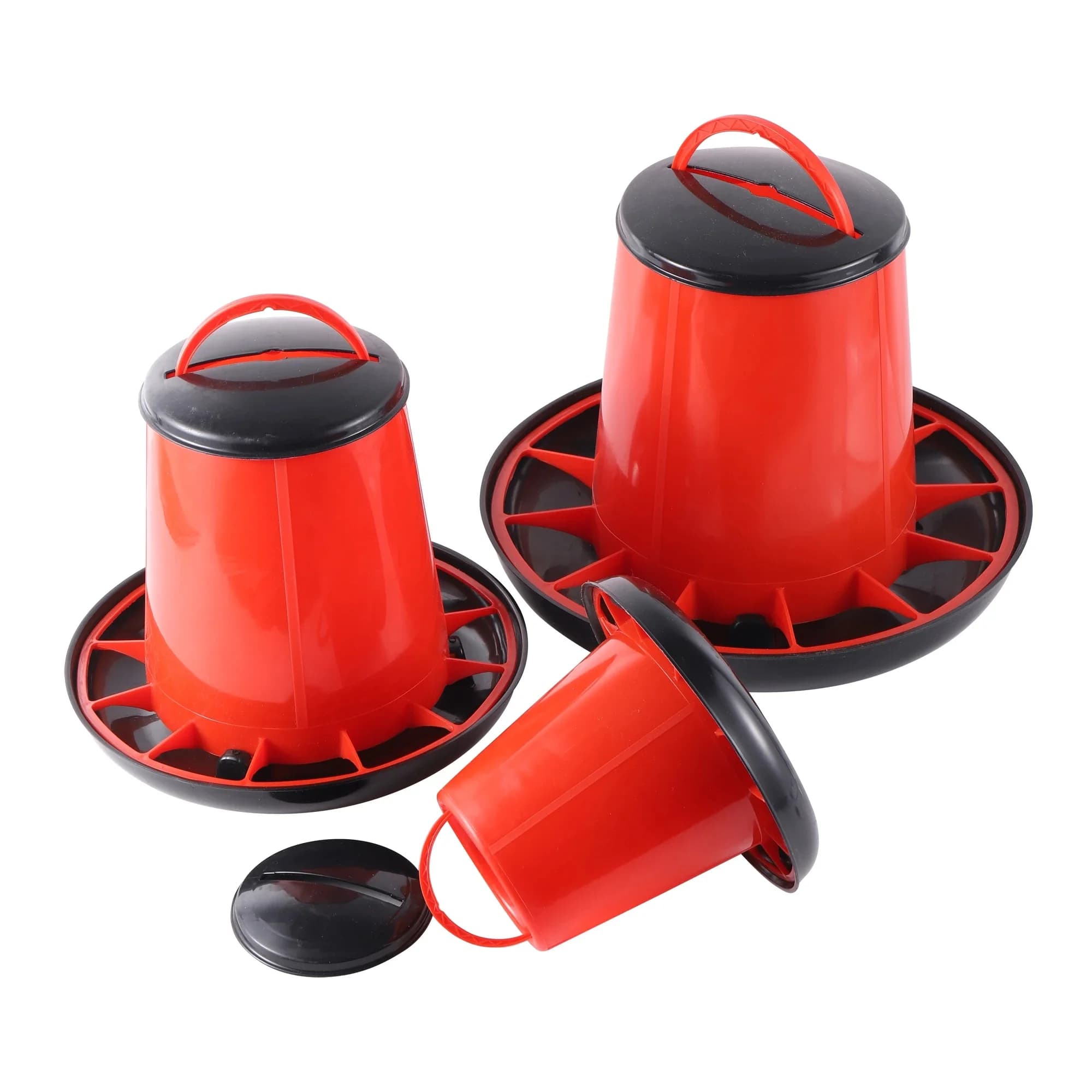 Mangeoire automatique jetable de qualité pour ferme animale, outil d'alimentation, utilisation pour le commerce, le poulet et la volaille, 1.5kg, 3kg, 6kg, 1 ensemble