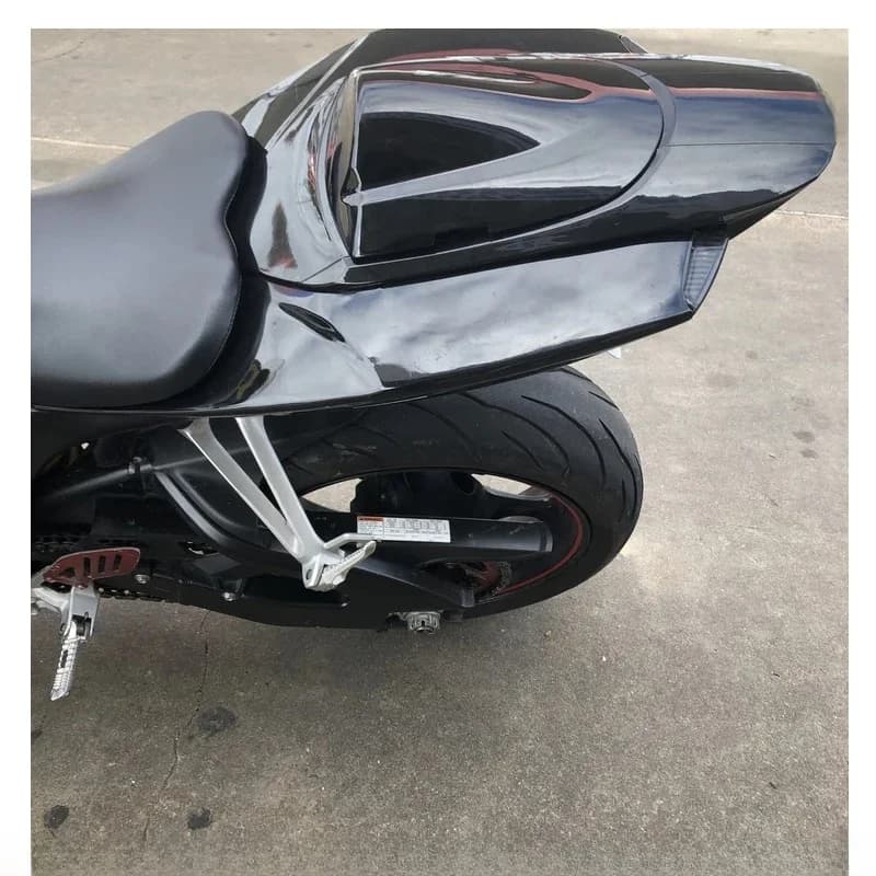 Moto Arrière Carénage Siège Capot Couverture Pour 2006 2007 Suzuki GSX-R600 GSXRfemelle GSX-R750 GSXR750 GSPoly GSX-R 750 600 K6 K7 Noir
