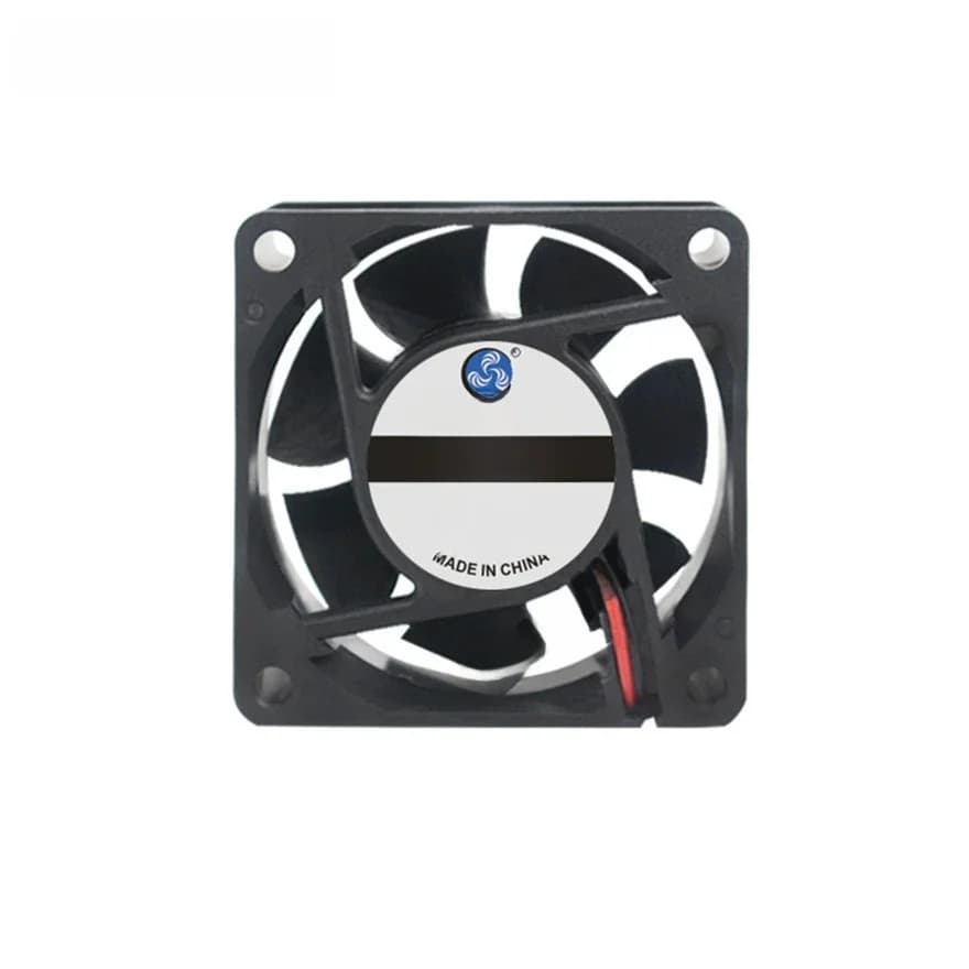 60x60x25mm 6025 DC5V 12V 24V ventilateur de refroidissement 60x25mm équipement de Machine sans brosse ventilateur de refroidissement de moteur à courant continu XH2.54 2 broches