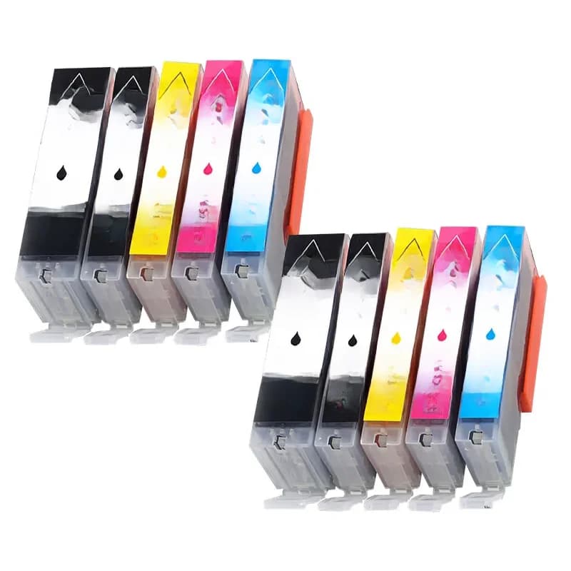 Cartouche d'encre de remplacement 570 571 PGI-570 CLI-571, pour imprimante Canon PIXMA MG5750 MG5751 MG5752 MG6850 TS6050 TS5050 TS5051