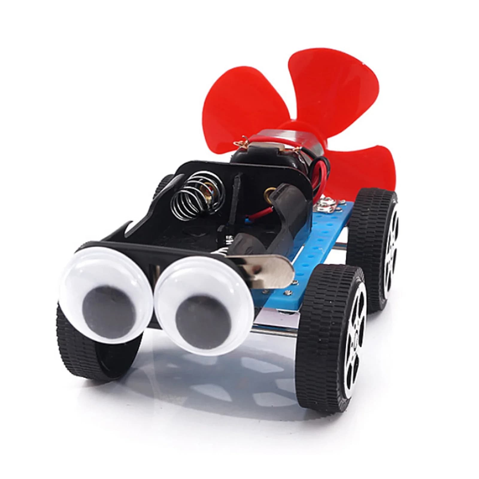 Voiture à énergie éolienne à assembler, Kits de matériaux de modèles scientifiques, projets scolaires, enseignement, jouets éducatifs pour enfants, équipement de Puzzle, jouets