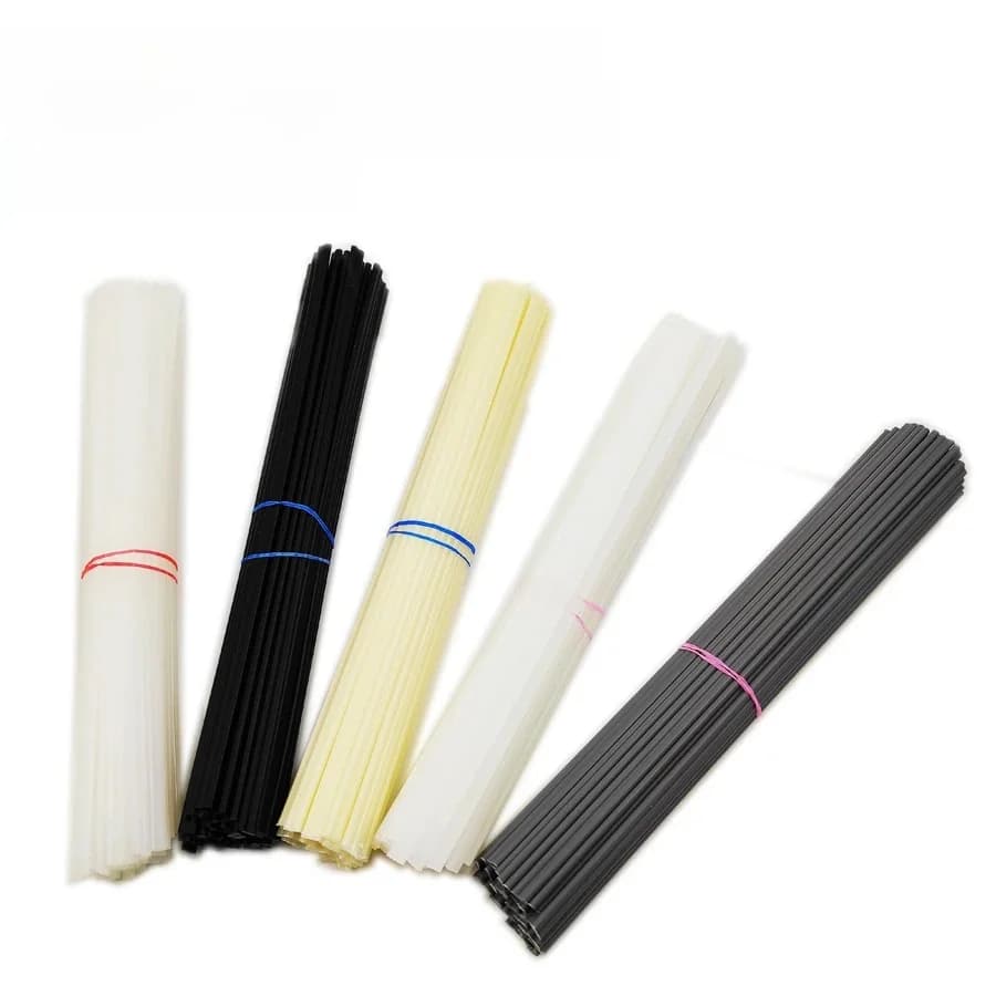 Tiges de soudage en plastique pour réparation de pare-chocs, bâtons de soudage, fournitures de soudure, ABS, PP, PVC, PE, longueur 2x2,5mm x 200mm, 50 pièces, 100 pièces