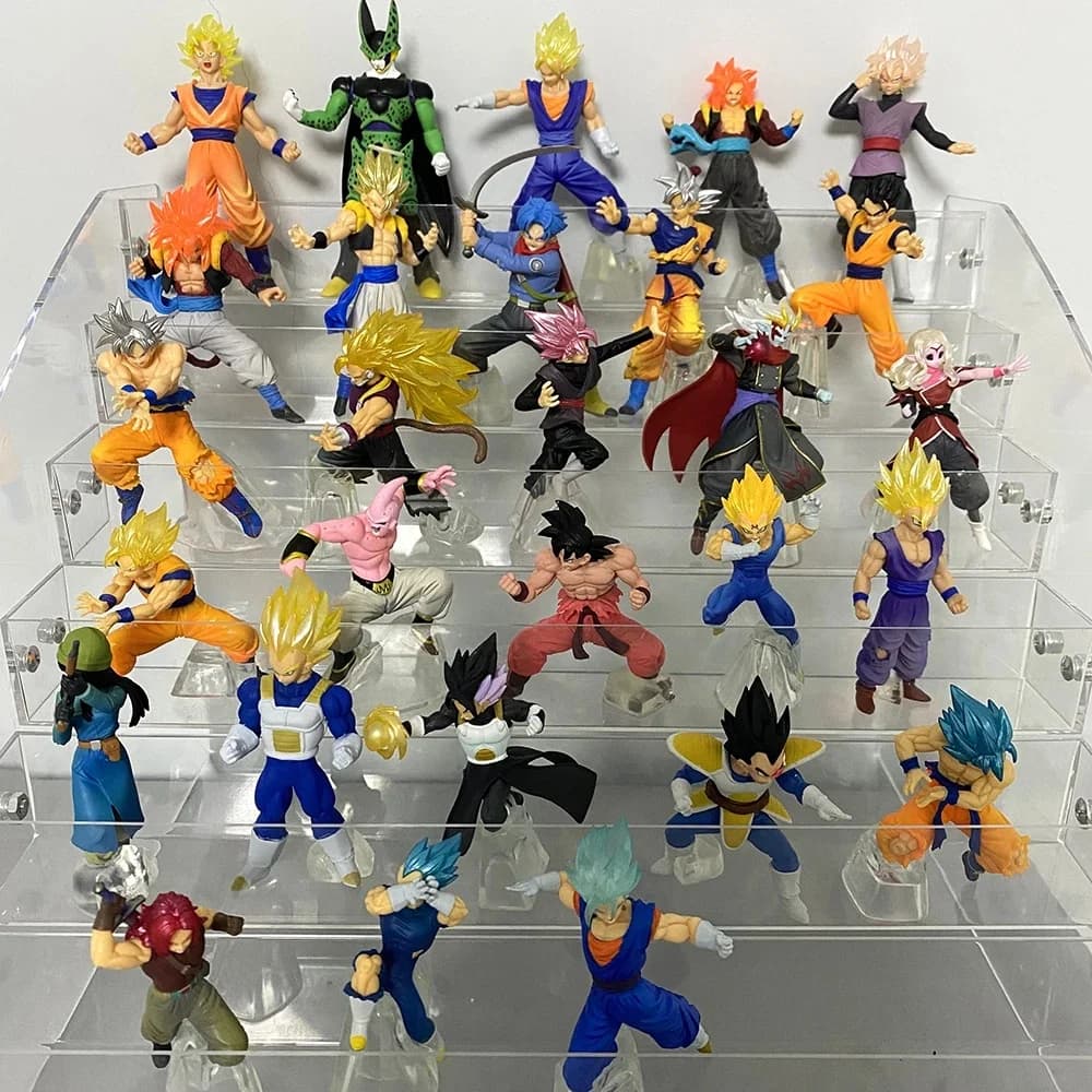BANDAI-Jouets capsule GON BALL, figurine d'action, Majin Buu Cell, Vegeta IV, Torankusu, Son Goten, Vegeta Cumber, modèle à petite échelle, GACHA