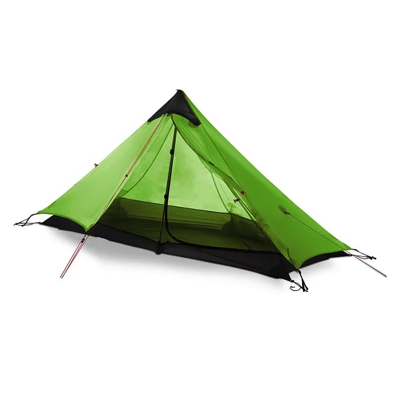 2021 nouvelle Version 230cm 3F UL GEAR Lanshan 1 tente de Camping ultralégère saison 3/4 15D Silnylon sans tige