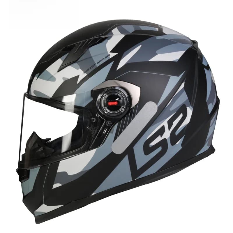Casque de moto intégral LS2 Clown, LS2 FF358, course de motocross, homme femme, casque moto, homologué ECE