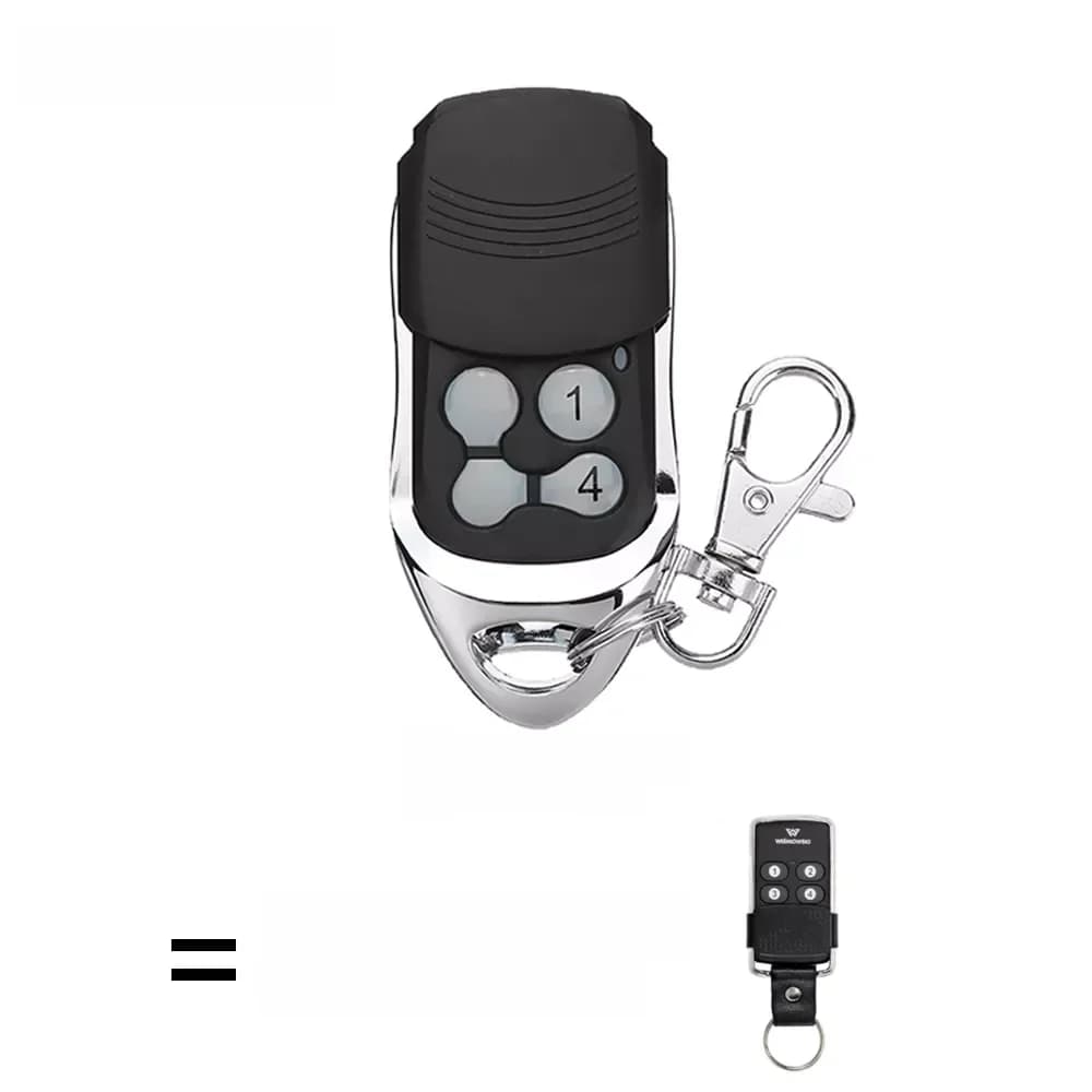 WISNIOWSKI télécommande 433MHz 4CH ouvre-porte à Code roulant pour porte de Garage 433.92 MHz