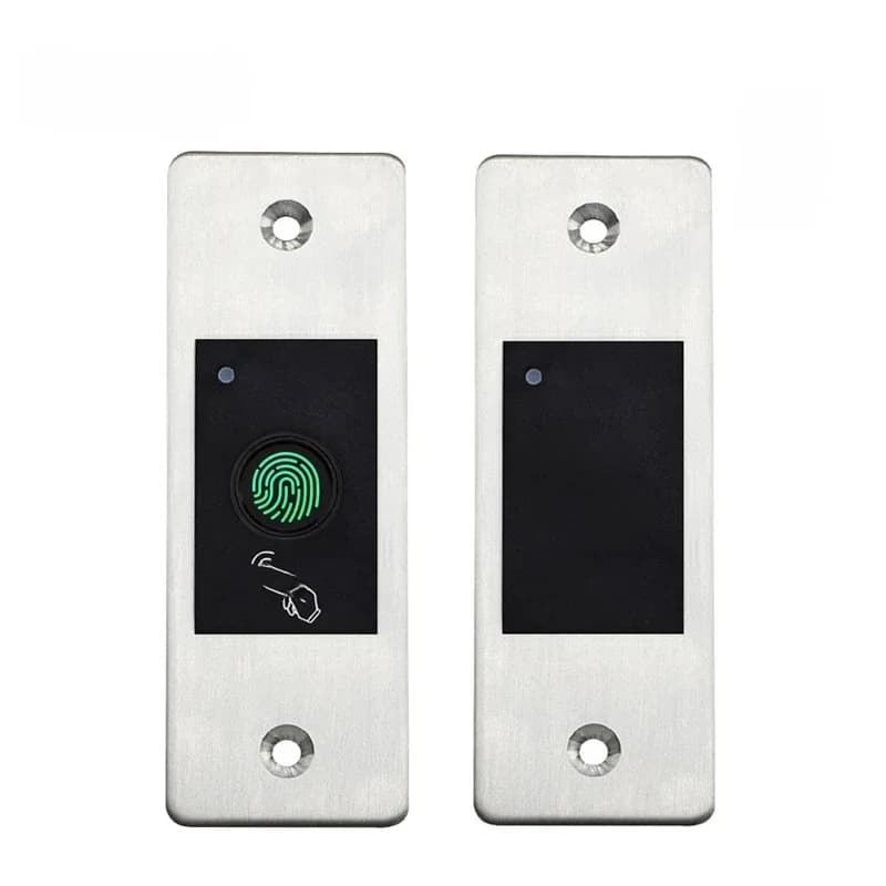 Système de contrôle d'accès de porte autonome, carte RFID biométrique intégrée, empreintes digitales, étanche IP66, usage extérieur, métal, F99, S99, nouveau