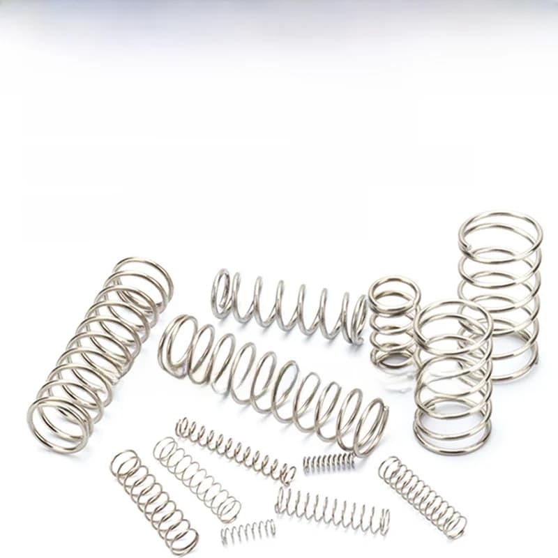 Ressort de compression en acier inoxydable 304, ressort de rappel, diamètre du fil en acier 1.5mm, diamètre extérieur 8 ~ 25mm, 10 pièces