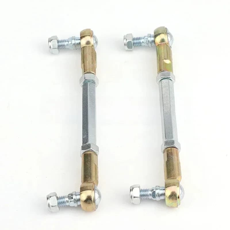 Joint à rotule de direction M8, 90mm/110mm, 2 temps, pour mini scooter électrique RL Go Kart Bumosquito, pièces de haute qualité, 1 paire