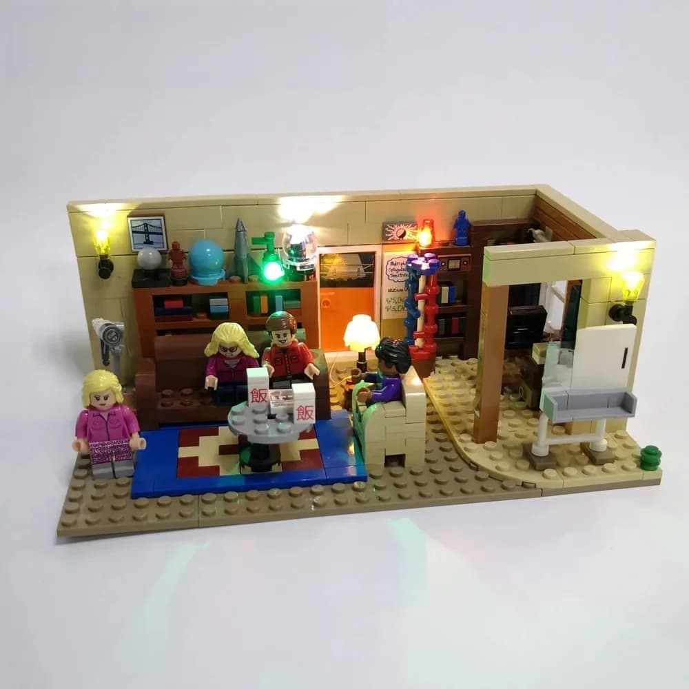 EASYLITE-Kit d'éclairage LED pour blocs de construction Big Bang Theory, ensemble de jouets de bricolage, blocs de construction non inclus, 21302 et 16024