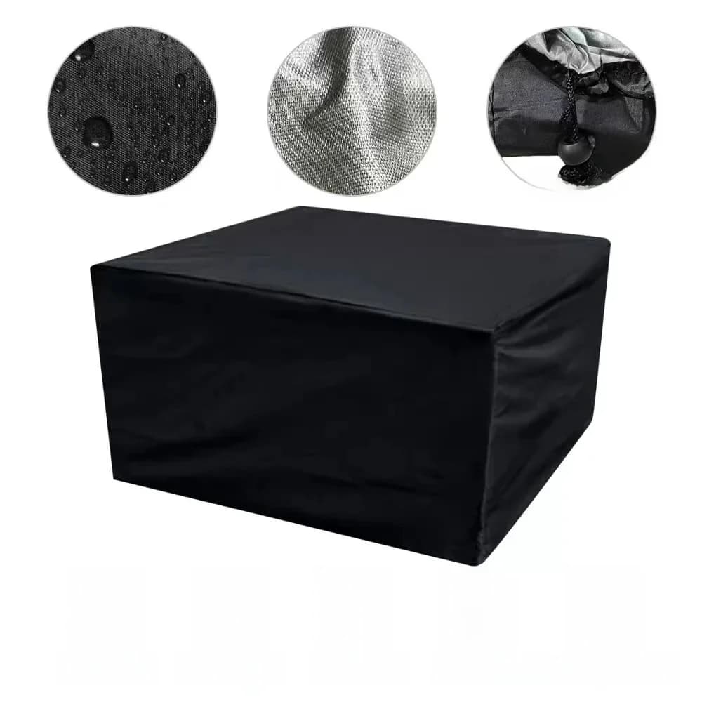 Juste de Protection Imperméable pour Meubles de Jardin, Couverture pour Chaise, Canapé, Table, Anti-Poussière, Taille 128, Extérieur