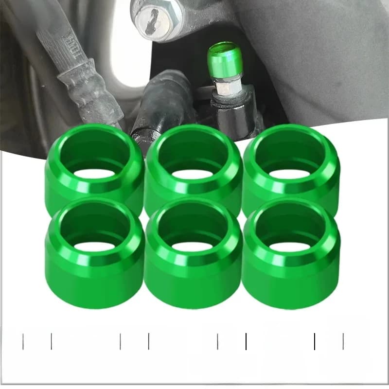 Couvercle de capuchon de 2,2 d'écrou de moto, couvercle de vis d'étrier de frein, protecteur décoratif pour Z650, Z800, Z300, Z400, Z750, Z900, Z1000, Z1000SX, nouveau