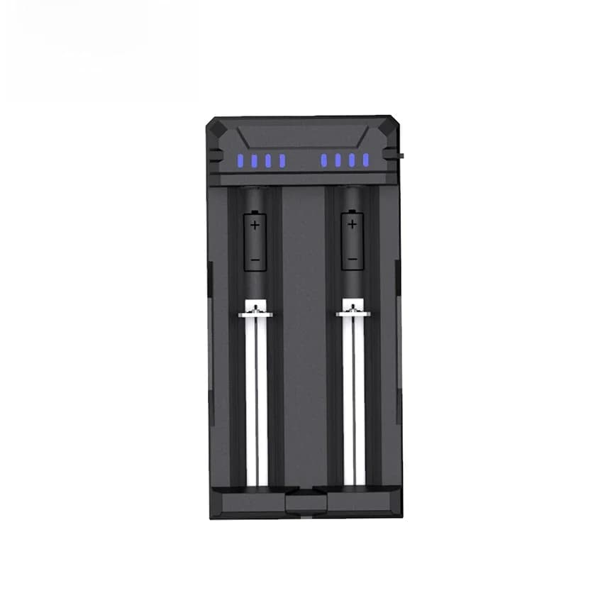 CountAR-Chargeur de batterie aste FC2, 1.2V, AA, AAA, AA, C, SC, Eddie ion 24.com, 18350, 18500, 18700, 21700, 18650