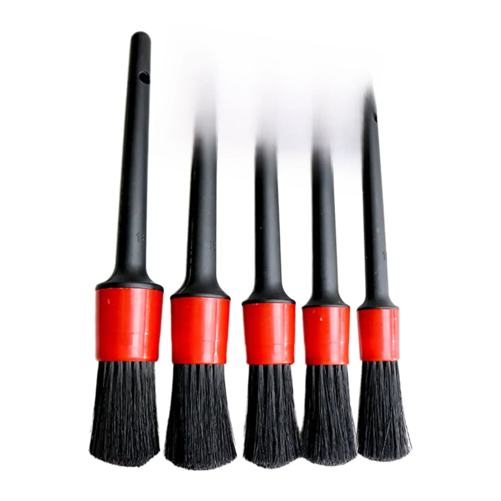 1 pièces/5 pièces ensemble de brosses de détail brosses de voiture brosse de détail de voiture pour le nettoyage de voiture brosse de détail brosse de roue de sortie d'air de tableau de bord