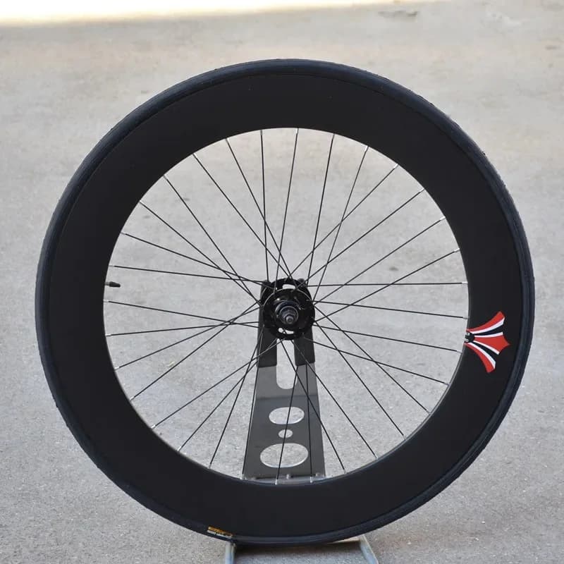Roues de vélo de course à pignon fixe en alliage d'aluminium, 70MM, 700C