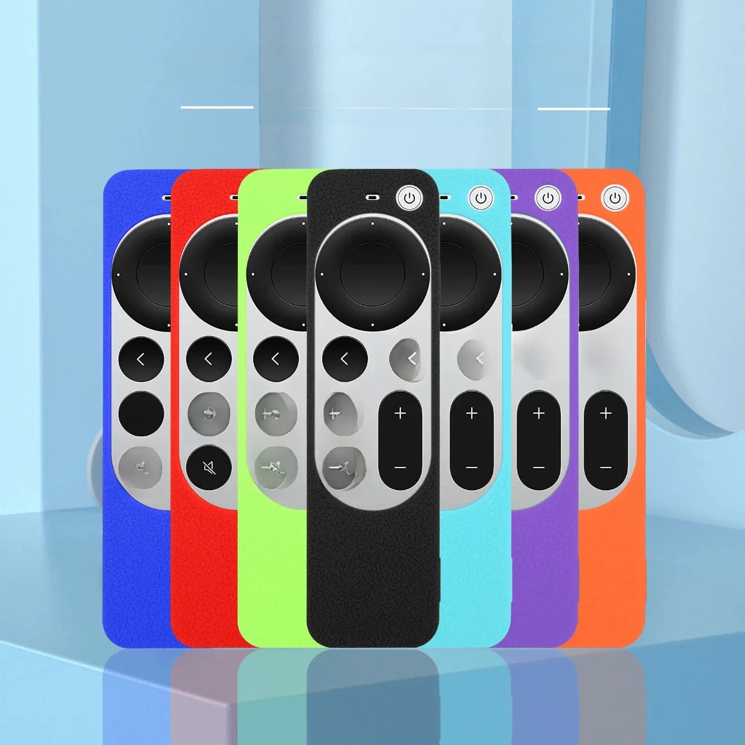 Étui de protection en Silicone résistant aux chocs, housse Anti-poussière, rectangulaire, léger, antidérapant, adapté à la télécommande Apple TV 4K