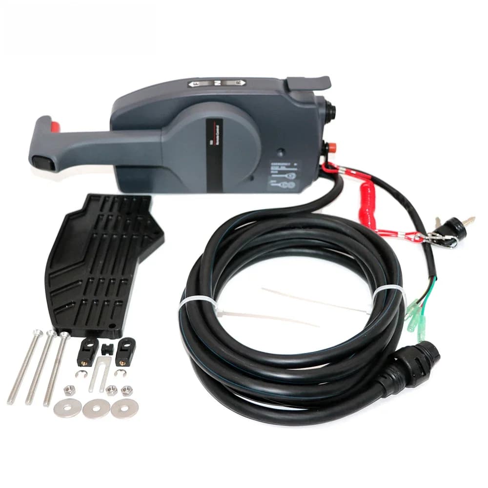 Boîtier de télécommande 703 – 48205 pour moteur hors-bord YAMAHA, 10 broches à pousser pour ouvrir