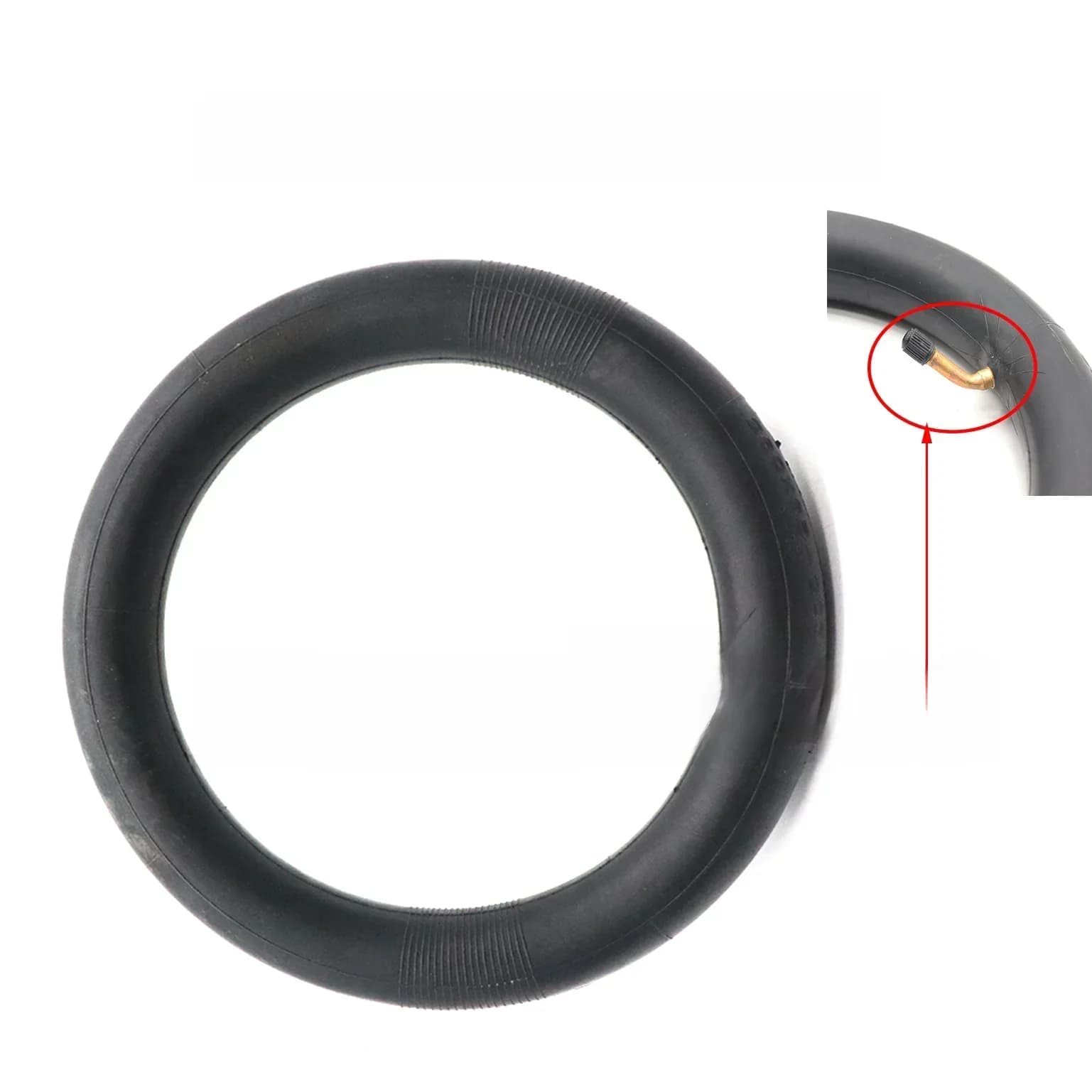 Chambre à air 280x65-203 pour poussettes, accessoires de poussette, trottinettes électriques, pneus à valve à 45 degrés épaissis