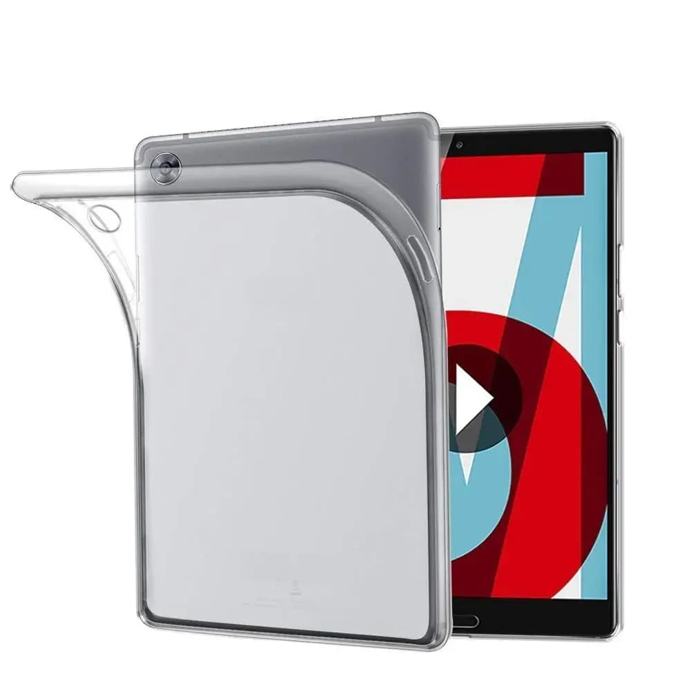 Coque de protection transparente en TPU souple, pour Huawei mediapad M3 M5 M6 lite 8.0 8.4 10.1 pro 10.8 9.6 mateSub 11 T8 T10S 10.4