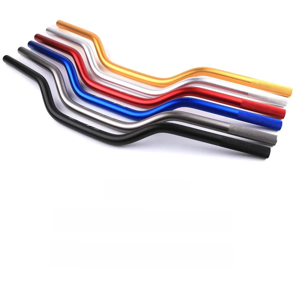 Guidon de moto en alliage d'aluminium T6061, 22mm, 7/8 pouces, barres de poignée anodisées pour Dirt Pit Bike, volant antirouille 7/8''