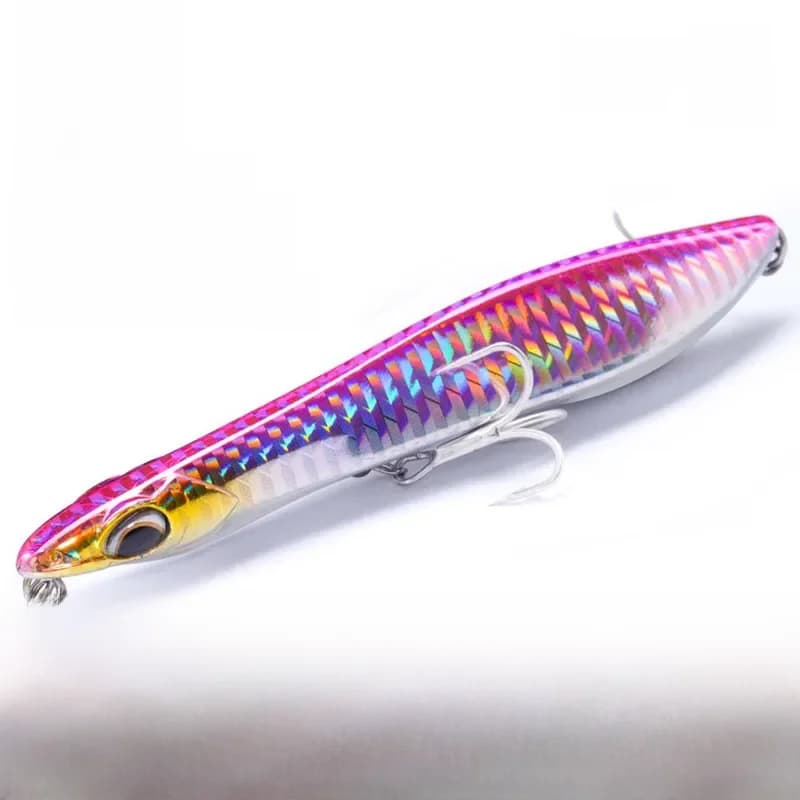 D1 AutoWalker crayon Popper leurre leurre de pêche Wobblers 80mm 115mm coulant flottant artificiel dur appât 2021 Pecsa attirail
