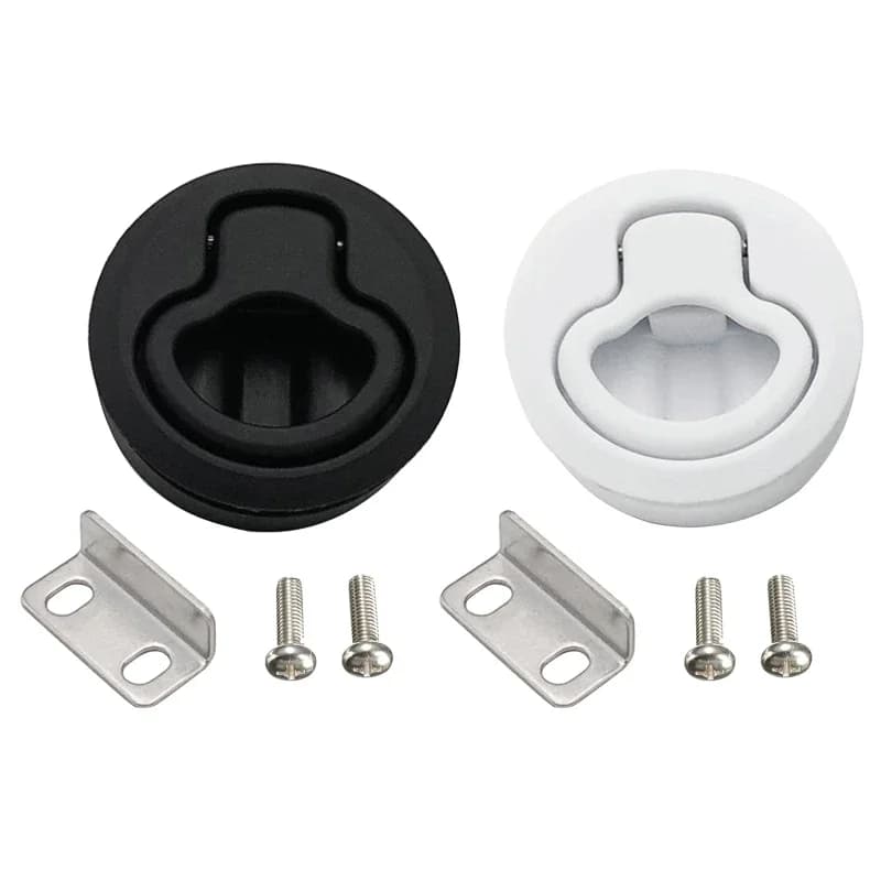 Loquet à nervure affleurante à verrouillage rond, plastique de remplacement pour bateaux Southco, pièces automobiles, 2 po