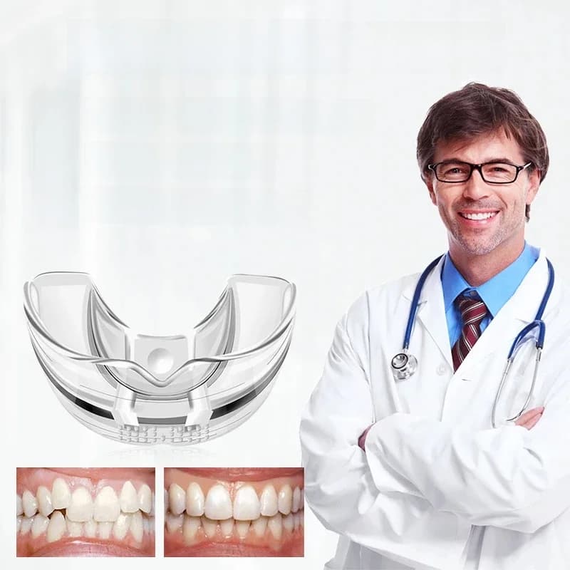 Appareils orthodontiques dentaires à 3 étapes, retenue des dents, bruxisme, protège-dents, lisseur, dispositif Anti-ronflement pour arrêter le sommeil