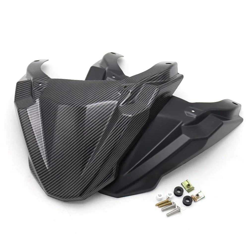 Garde-boue avant en fibre de carbone pour Yamaha MT 09 Tracer 900 GT FJ09 18 2019 2020 2021, extension de bec de canard.