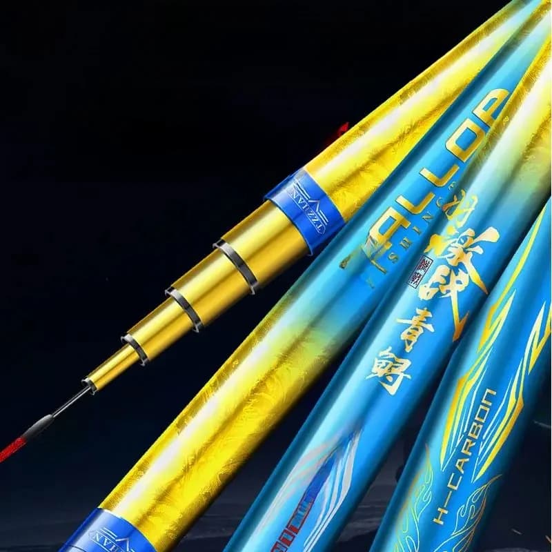 ZZ50 GALLOP-Big Fish Fishing Smile Hard Satisfiber, Newest Smile, 3.6m, 3.9m, 4.5m, 4.8m, 5.4m, 5.7m, 6.3m, 7.2m, 7.5m, 8.1m, 9m, 10m, 11m, 12m, QL888