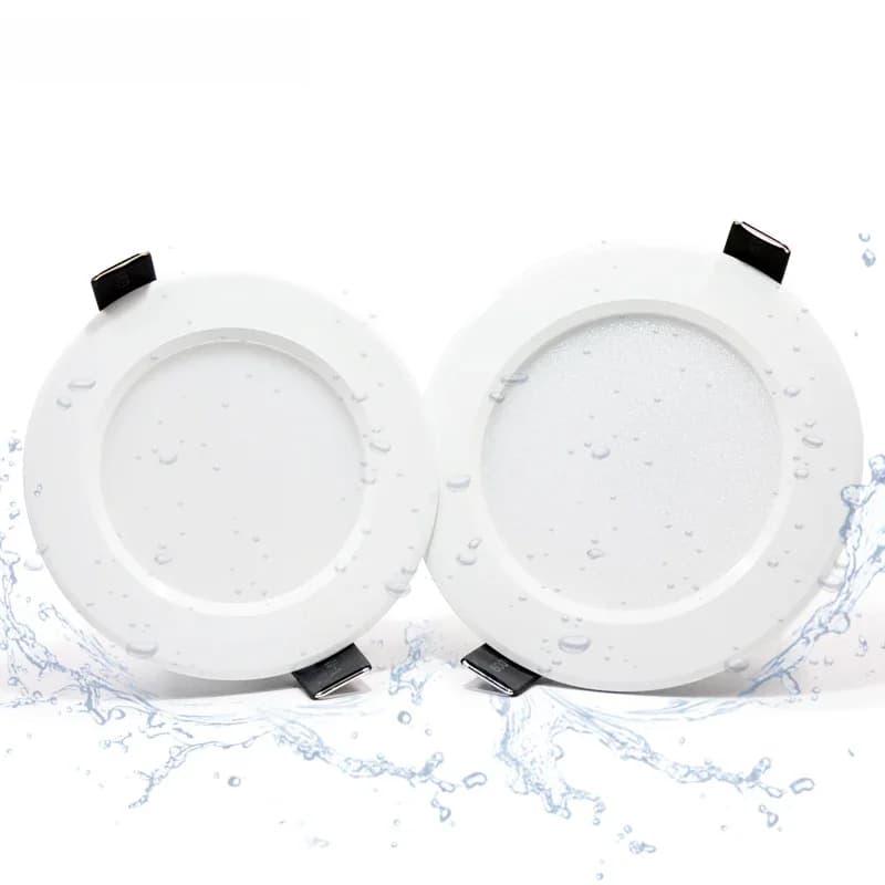 Spot lumineux LED encastrable pour salle de bain, 10 pièces, intensité variable, étanche, AC220V 230V, 5W, 7W, 9W, 12W, 15W, 18W, lampe d'intérieur