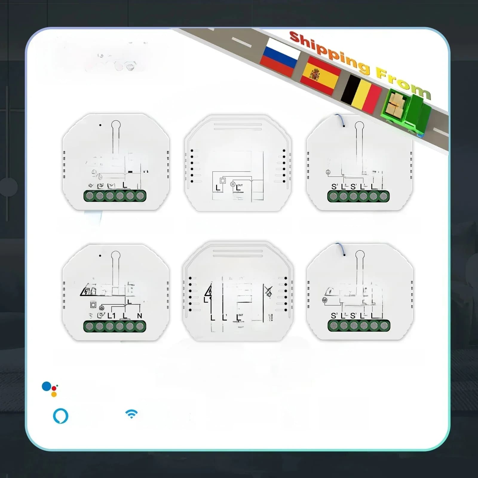 MOES – Module de commutation WiFi intelligent ZigBee, variateur de lumière, interrupteur de rideau, application Smart Life, télécommande, commande vocale Alexa Google Home