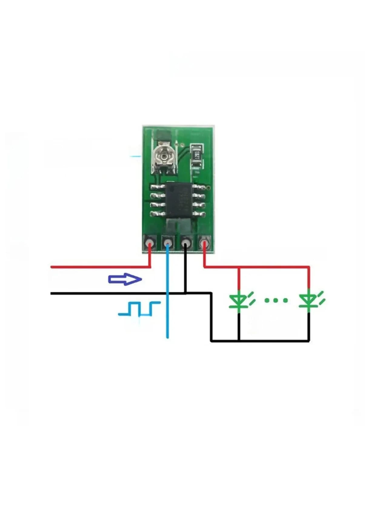 Carte de commande PWM pour lampe de poche LED USB, pilote LED, courant constant, réglable, CC, 3.3V, 3.7V, 5V, 30 sang, MA, 18650, Eddie ion
