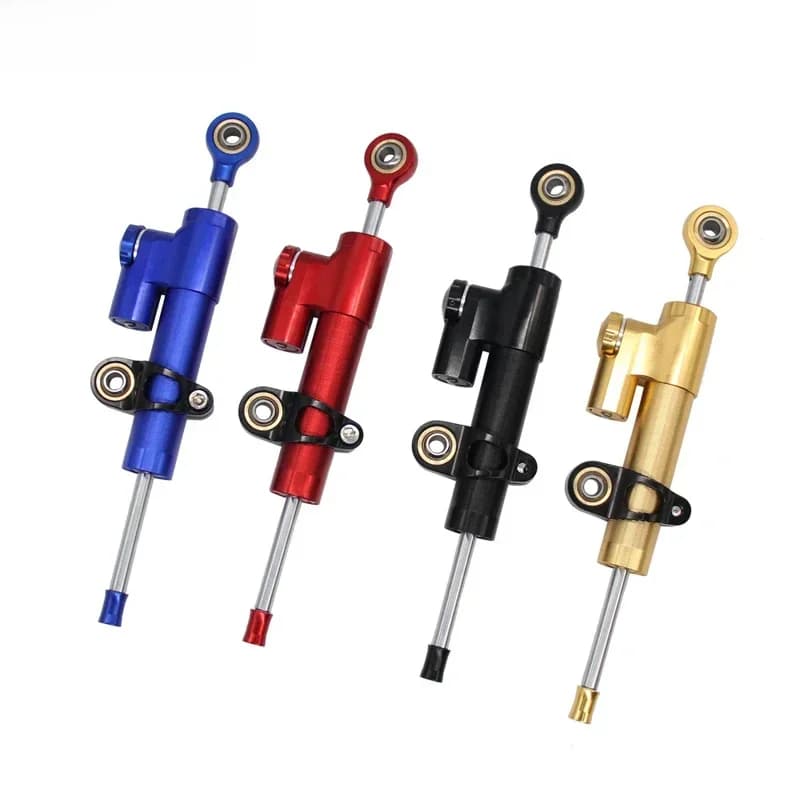 Amortisseur de direction réglable universel pour moto, stabilisateur linéaire inversé, contrôle de sécurité, CNC pour Yamaha, Honda, BMW, Kawasaki
