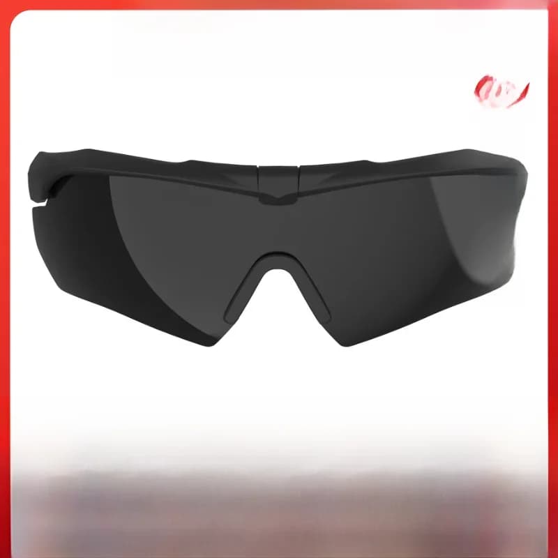 Lunettes de tir tactiques militaires polarisées à fort impact, certifiées CE EN 166, lunettes de combat balistiques