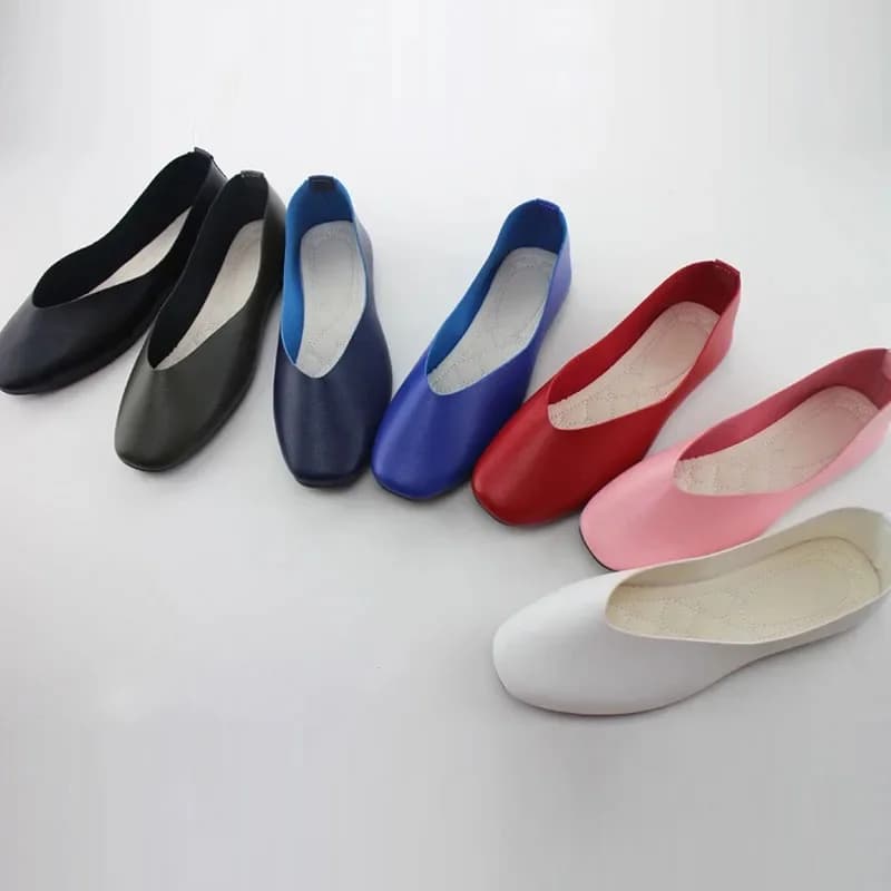 2025 chaussures plates confortables femme mocassins en cuir souple sans lacet printemps été chaussures décontractées femmes ballerines femmes chaussures