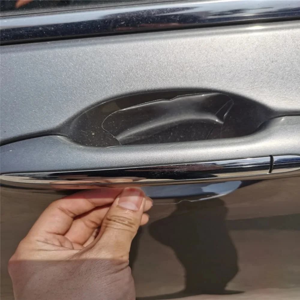Film autocollant de protection pour poignée de voiture, pour Audi Q3 Q5 SQ5 Q7 A1 horizon A6L A7 A8 S5 Dock S7 TT TTS, toutes les voitures A3 A4 A4L A5, 5 pièces/ensemble