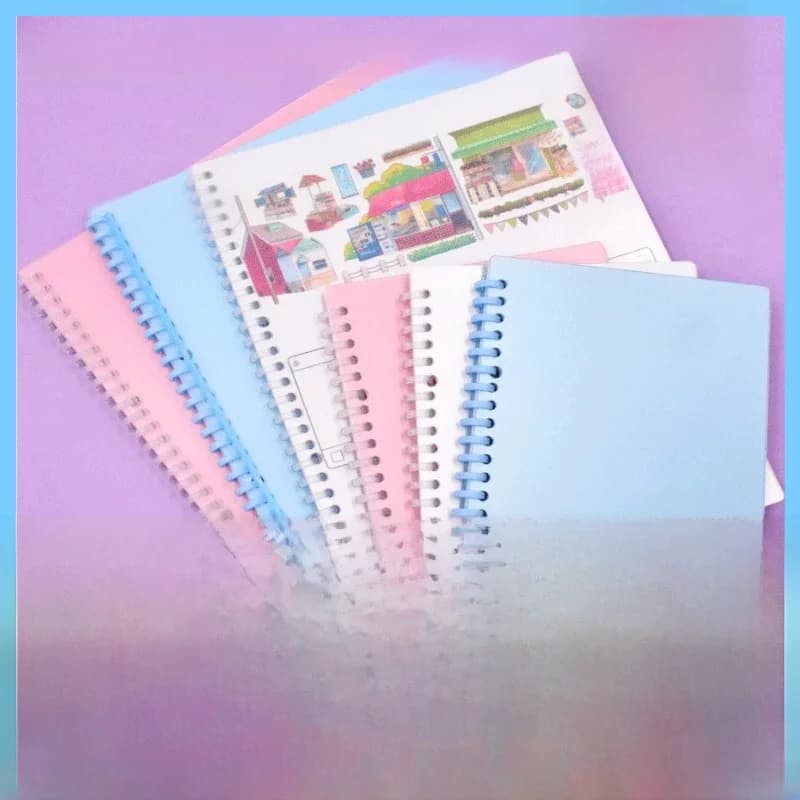 Album de collecte d'autocollants format A4/A5, 40 feuilles, couverture en cuir PU, livre d'autocollants réutilisable pour bricolage, organisateur d'autocollants Scrapbooking