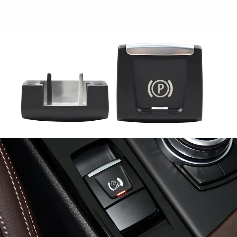 Bouton de commutation de frein de stationnement électronique, remplacement pour BMW bronchF48, F49, X2, F39, série 2, F45, F46