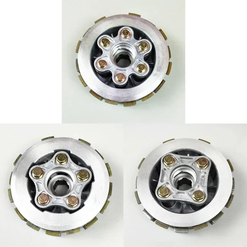 Centre de disque d'embrayage de moto, pièces de transmission, Honda Lifan Haojue Loncin CG125 CG150 CG200 CG250 4-5-6 Plaques 28mm 35mm