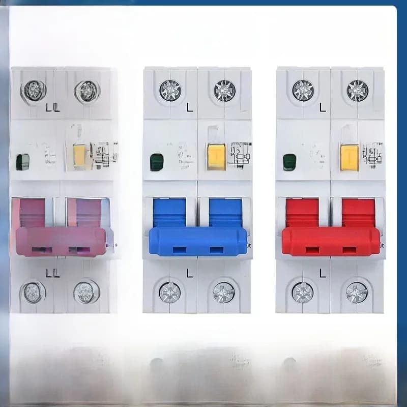 TAIXI RCBO RCCB Type A/AC disjoncteur à courant résiduel MCB 220V 110V 10A 16A 20A 32A 40A 63A 30mA 15mA Protection contre les fuites