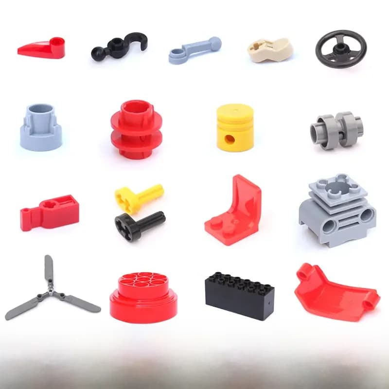 Moc – pièces de haute technologie pour voiture/avion, accessoires de machines, blocs de construction en briques, jouets d'expérimentation d'éducation précoce compatibles avec Lego