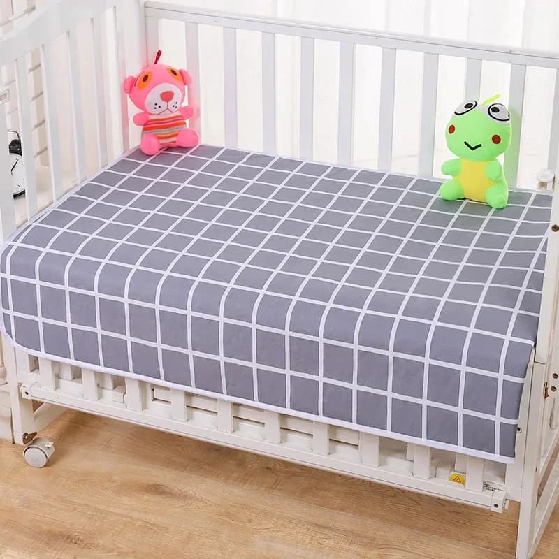 Matelas à langer imperméable pour bébé, tapis à langer portable, matelas à langer réutilisable pour bébé, matelas à langer pour bébé avec motif de dessin animé