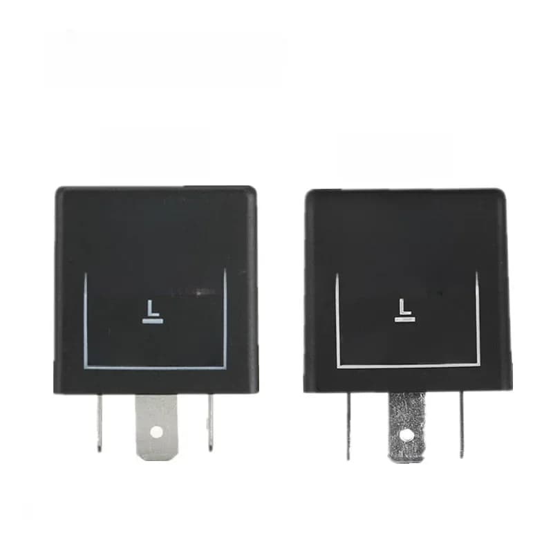 Relais de clignotant électronique universel 3 broches CF13 CF14 JL-02 pour voiture, pour résoudre le problème de clignotement rapide des feux LED, 12V DC